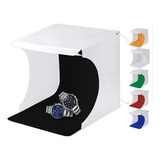 Box Studio Doble Luz Led 6color Fondos