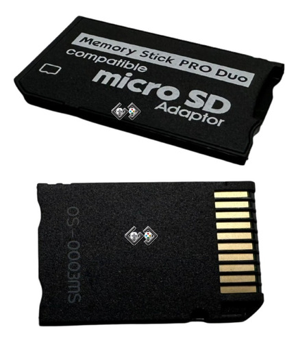 Lote 4 Adaptador Micro Sd Produo Para Psp Fat Slim