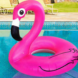 Boia Inflável Flamingo 90 Cm Praia Piscina Adulto Infantil