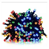 Guirnalda Luces Solares Navidad Decoración 20metros 200 Led Color De Las Luces Multicolor