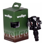 Pedal Bike Mtb Wellgo Clip M919 C/ Tacos Sapatilha Bike 