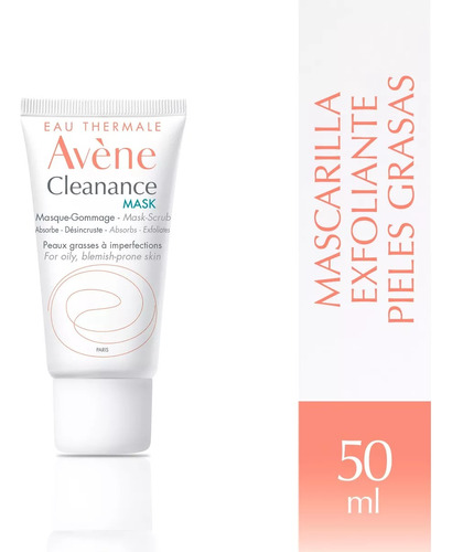 Avene Cleanance Mask Mascarilla Exfoliante Piele Grasa 50ml