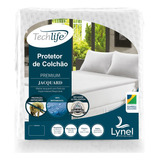 Protetor De Colchão Impermeável Queen Size Techlife Jacquard