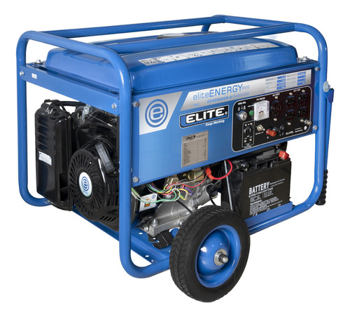 Generador Elite A Gasolina 2g65 6,500 Watts 120/240 V