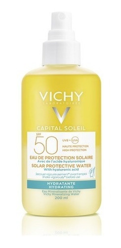 Vichy Capital Soleil Hidratación Agua Protectora Fps50 200ml