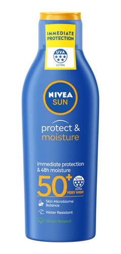 Loción Solar Hidratante Nivea  Spf 50+ 200ml