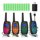 Walkie Talkies Recargable, Walkie Talkie Para Adultos C...