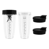 Piezas De Repuesto Para Batidora Ninja, 2 Tazas De 24 Oz Par