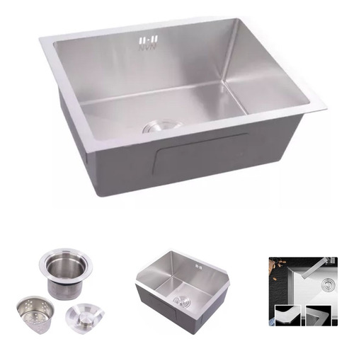  Cuba Inox Retangular Cozinha Gourmet Inteligente