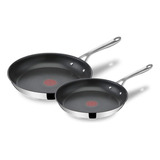 Tefal Jamie Oliver Cooks Direct Acero Inoxidable, Juego De S