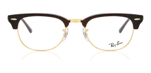 Lentes Ray Ban Clubmaster Rx5154 8058 Mock Tortoise Nuevo