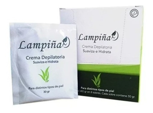 Crema Depilatoria Lampiña X18un - G A $1 - g a $136