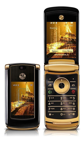 Celular Motorola V8 Gold Sem A Bateria