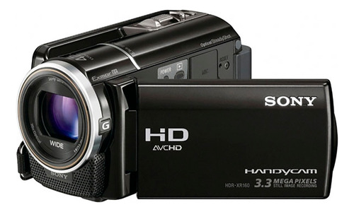 Filmadora Sony Hdr-xr160 Full Hd 160gb Lcd 3,0 Touch Screen
