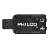 Tarjeta De Sonido Usb Philco Au100 - Revogames