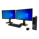 Computadora Dell Optiplex I5 500gb 8gb Y 2 Monitores De 24 