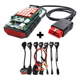 Escaner Automotriz Multimarca Ds150 + Kit Cables Para Autos