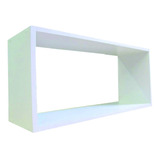 Nicho Mdf 15mm Branco 40x40cm 10cm Profundidade 40x40x10