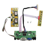 Hd-mi Vga Dvi Audio Lvds Placa Controladora 30 Pines Para 17