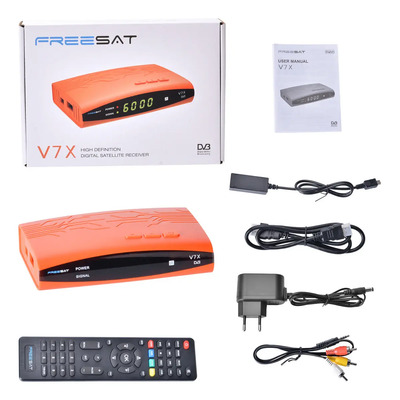 Receptor V7x Señal Dvb-s\u002Fs2 Receptor Decodificador Con Wifi | Envío gratis