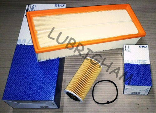 Kit De 3 Filtros Para Bmw X5 3.0d E70 2009 - Mahle Genuine Foto 4