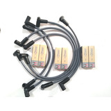 Cables + Bujías Chevrolet C10 6cil Electrónico Carburado