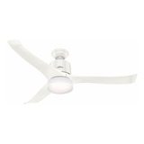 Ventilador De Techo Hunter Symphony Fresh White Con 3 Aspas, 54  De Diámetro 120 v