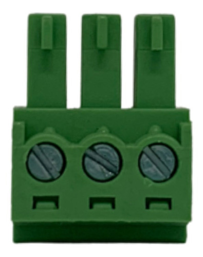 Borne Plugp/cabo 3v Pso 3,81mm Verde 10 Pçs