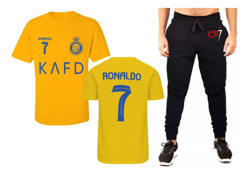 Conjunto Remera + Pantalón Jogging Jugadores - Fútbol 01