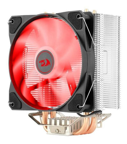 Cooler Para Cpu Redragon Tyr 120mm Led Vermelho Intel/amd