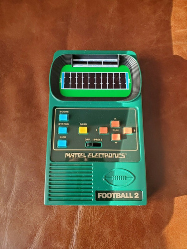 Mattel Electronics Football 2 (americano) 1979 Original¡