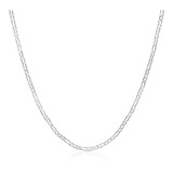 Cadena Cartier Chapado Plata 925 60cm 4mm 13g Collar Hombre