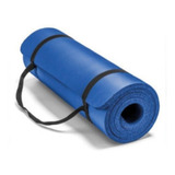 Colchoneta Mat Yoga 10mm Enrollable Pilates Con Correa Nbr