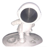 Soporte Celular Astronauta Pisando La Luna Impreso En 3d
