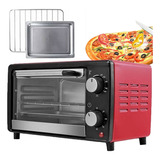 Horno De Mesa Electrico Compact 13l Rojo 220v 