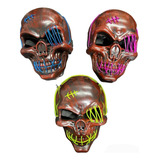 Mascara Calavera Skull Neon Led X 1 