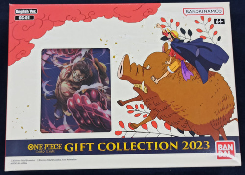 One Piece Box Colecionável-gift Collection 2023 Gc-01 Bandai