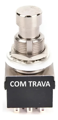 Foot 3dpdt Switch 9 Pinos Para Pedais E Pedaleiras | MercadoLivre