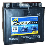Bateria Moura Moto  Ma12-e  12 Ah