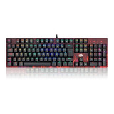 Teclado Gamer Redragon Infernal Viserion Rgb Id582