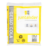 Gesso Cola 1kg Branco Juntalider - Reparos Promoção