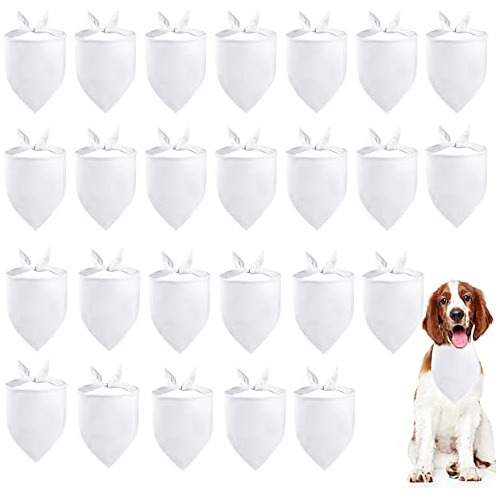 Pet Show 50 Pañuelos Blancos A Granel Para Perros Pequeños