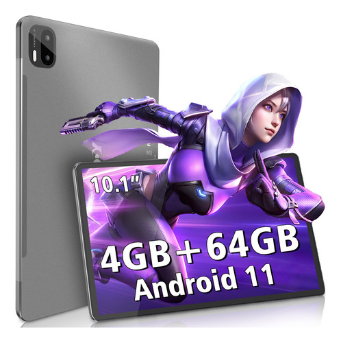 Tablet Xgody 10.1''4gb+64gb Ram Android 11 Teclado Y Funda