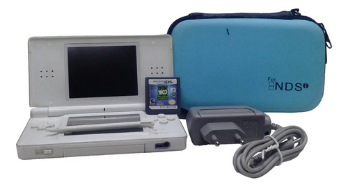 Console Nintendo Ds Lite Nds Branco Original Funcionando Com Carregador