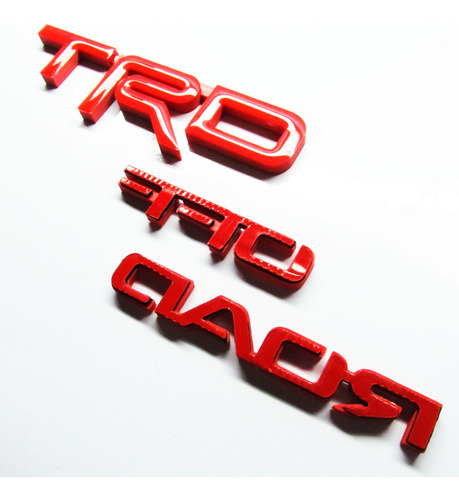 Emblemas Toyota Trd Pro Tacoma Tundra Hilux Meru Pega 3m Foto 3