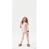 Pijama Infantil Menina Cor Com Amor Moletom Peluciado 67596