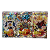 Cartas Dragon Ball Z Tres Paquetes De 9 Tarjetas Cada Uno 