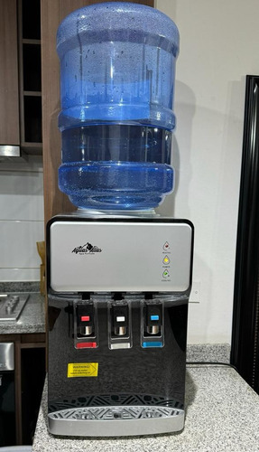 Dispensador Agua Sobremesa Compresor Tres Llaves Eléctrico