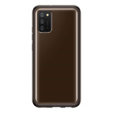 Funda Soft Clear Samsung  A02s Negra