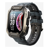 Relógio Smartwatch 5atm Tático Camuflado Militar Smart Wr